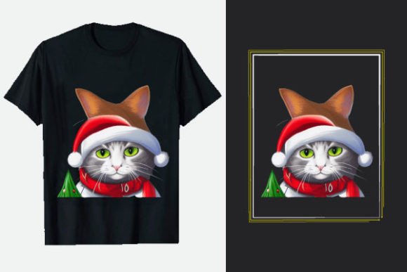 Christmas Animals T-Shirt Graphics for Seasonal Selling