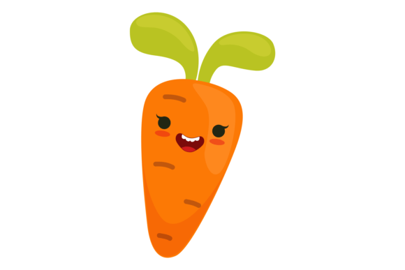Funny Carrot Graphic for Branding Fun