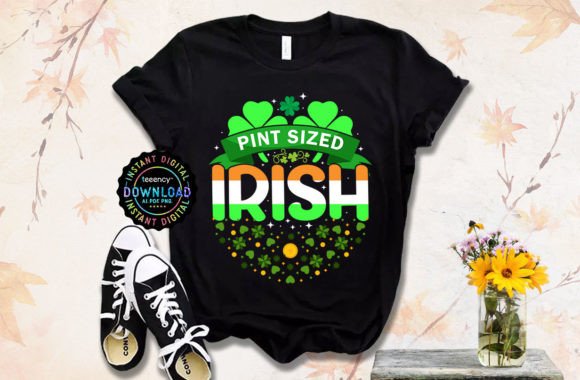 Pint Sized St Patrick s Day T-shirt Graphics