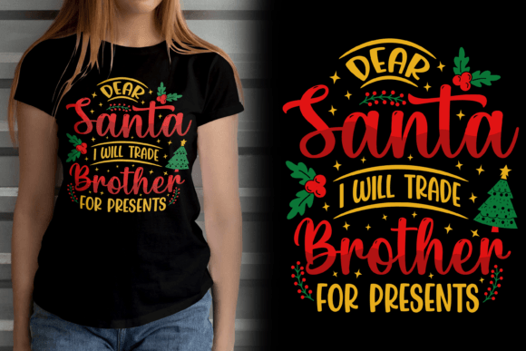 Sister Xmas Day T-Shirt Design