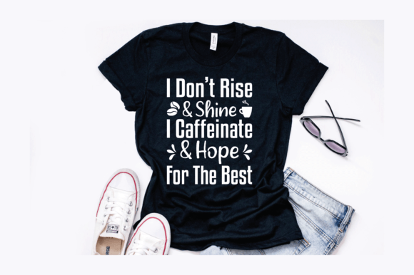 Women’s Funny Coffee Design Graphics and T-Shirt Designs